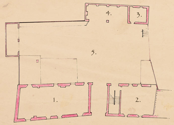 planimetria piano terra museo rubat